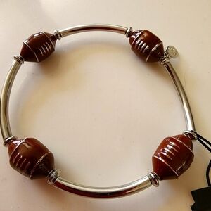 Cookie Lee elastic Football bracelet NWT